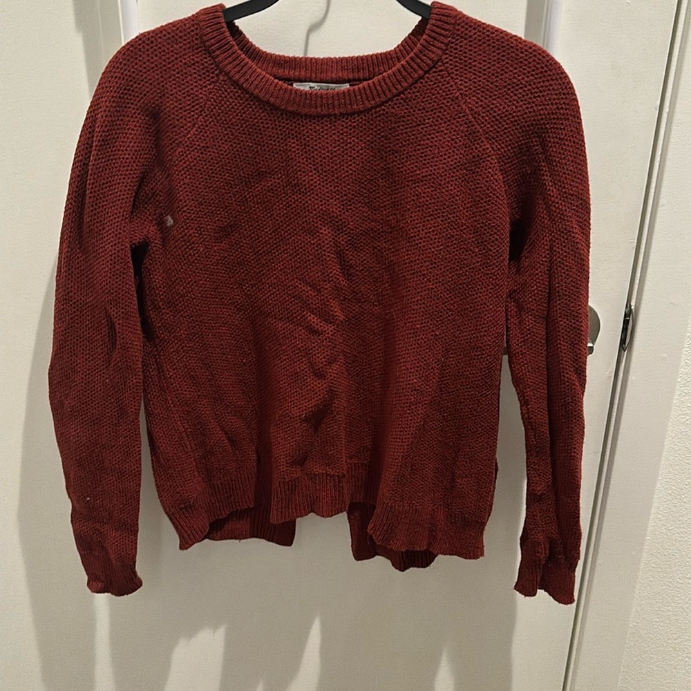 Madewell size S sweater Rust Color